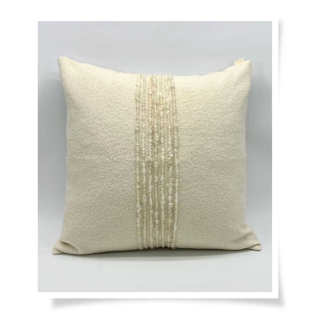 Pillow Covers - Striped Collection - Cream