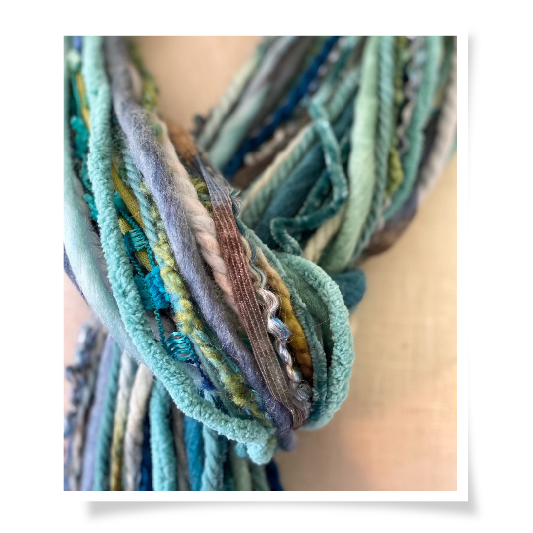 Yarn Scarf -Caribbean Sea