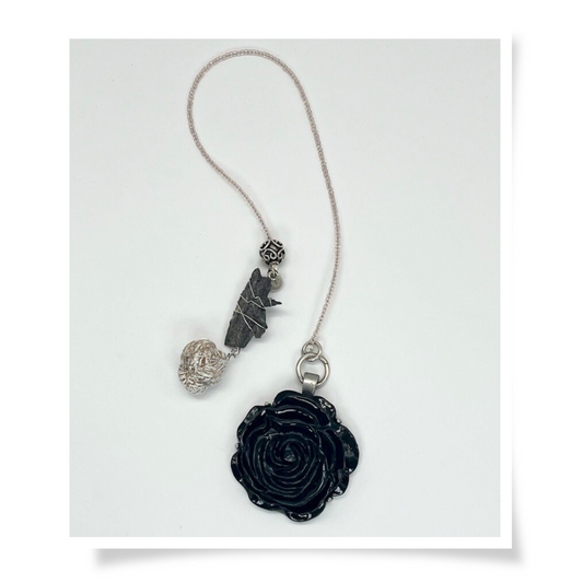 Bookmark - Onyx Rose