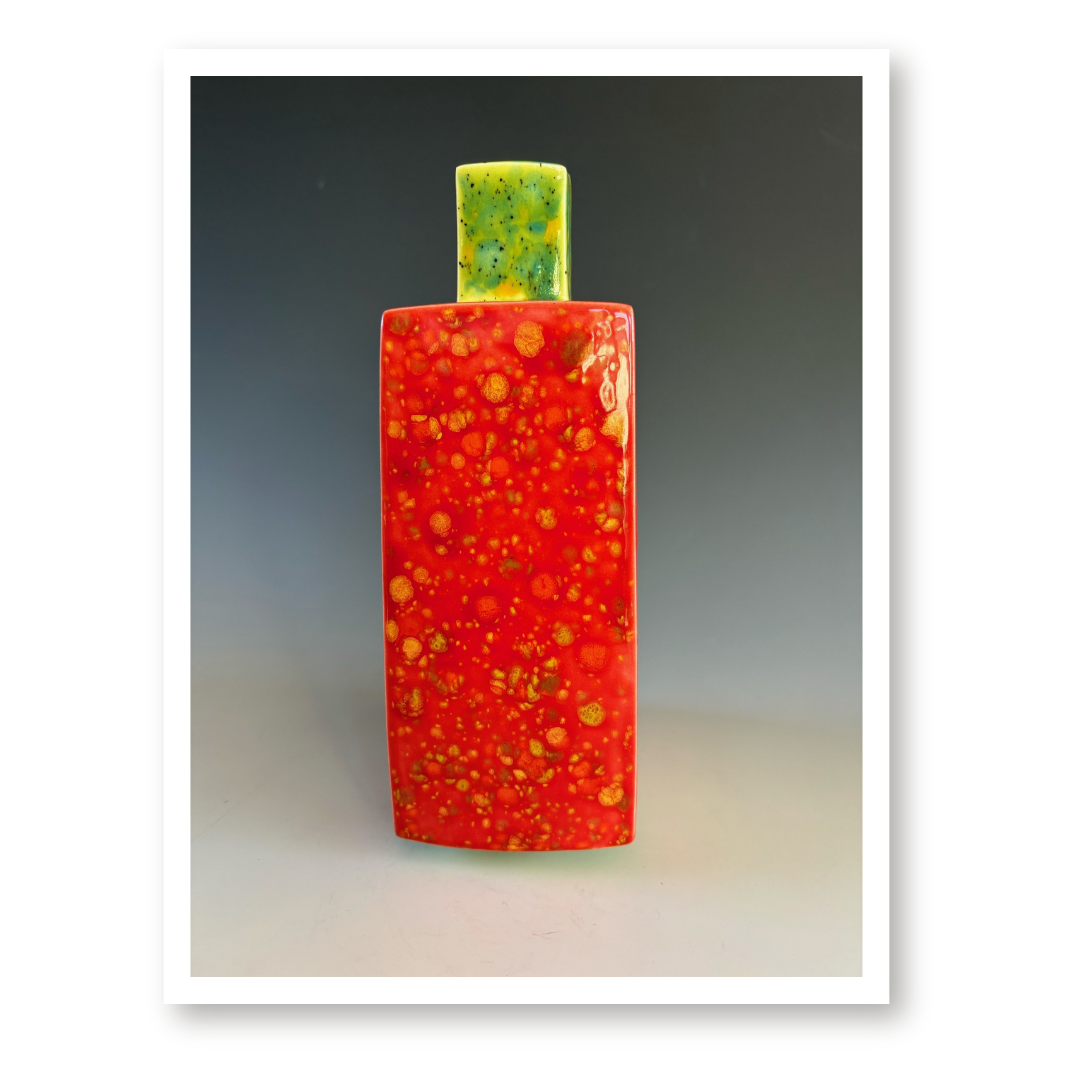 Bud Vase - Firecracker & Meadow