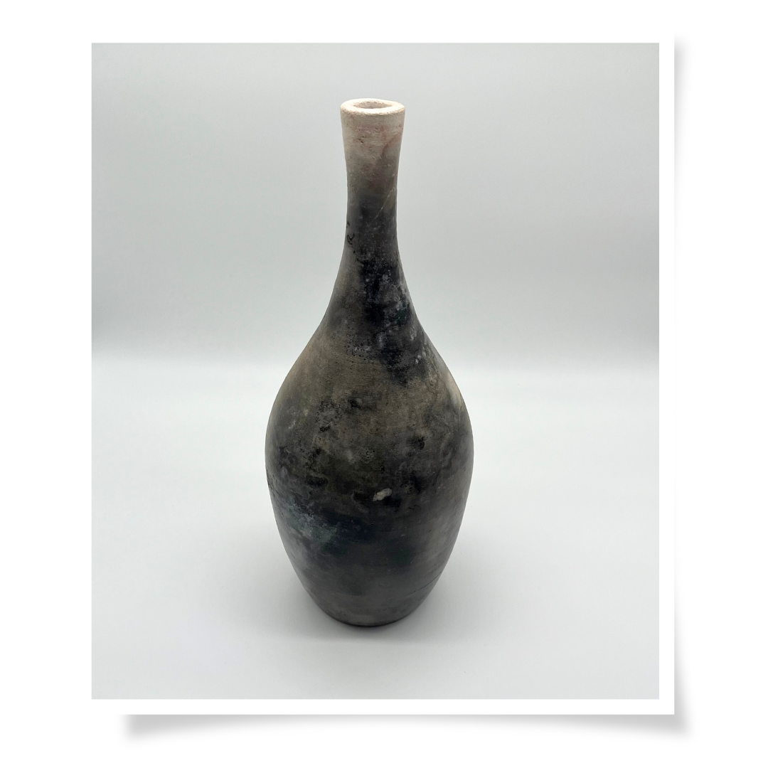 Ceramic Bottle - Stormy Evening