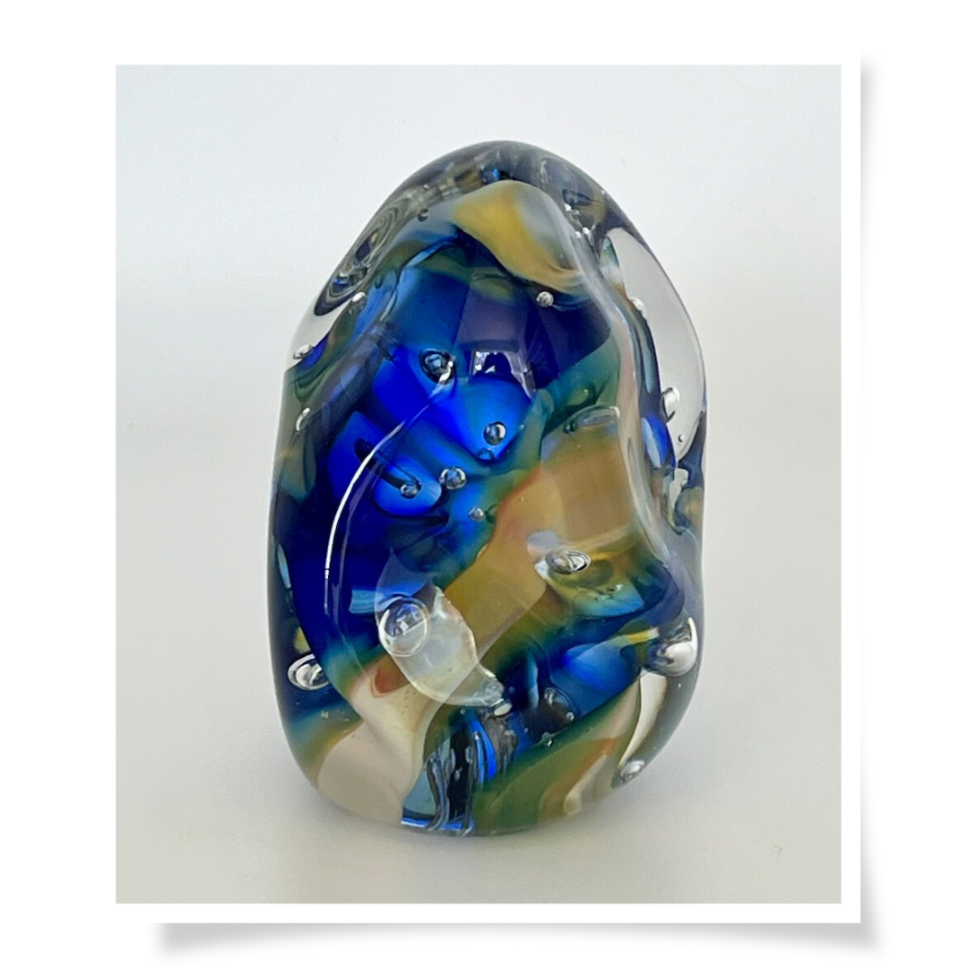 Glass Paperweight - Reflecting Pool