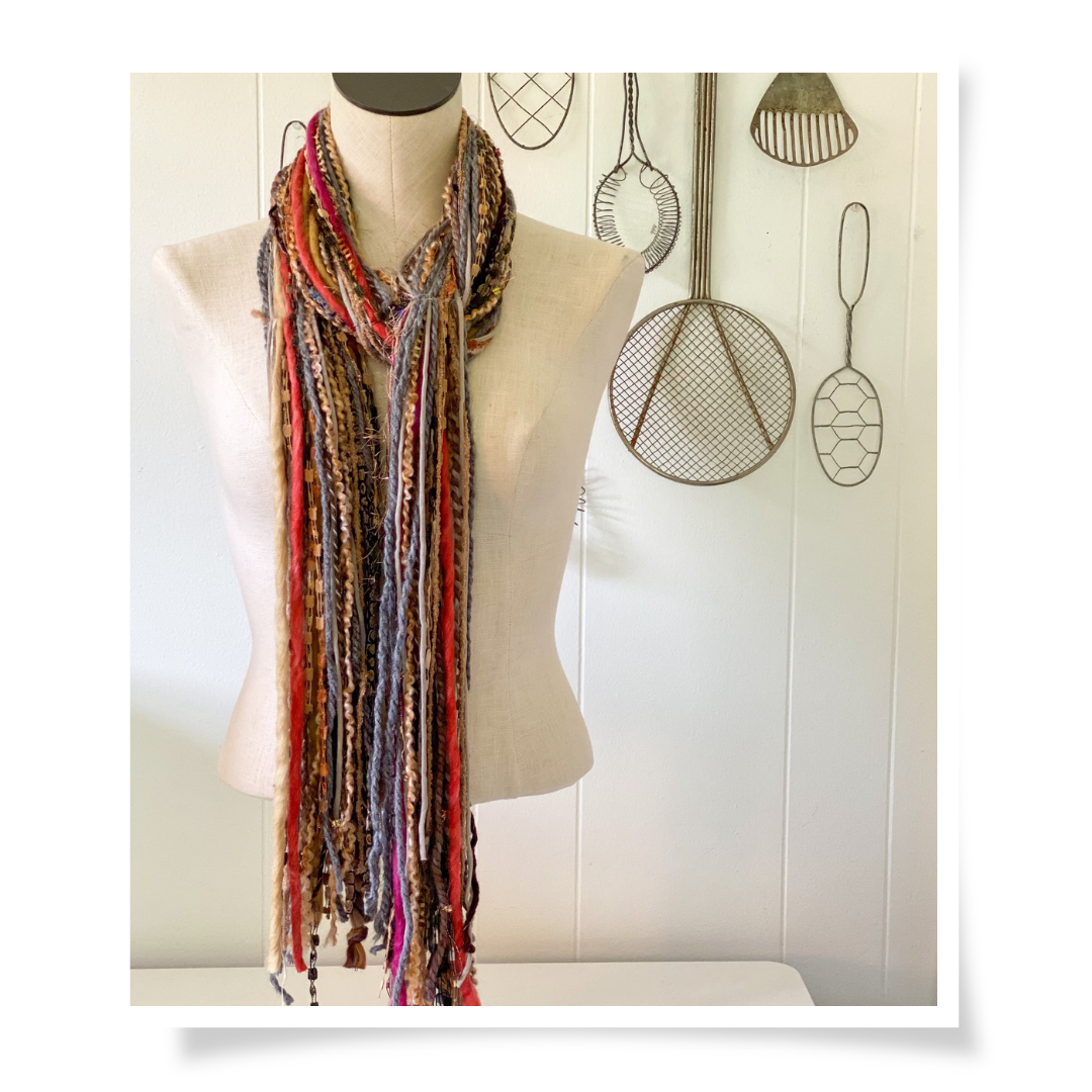 Yarn Scarves - Desert Sunset