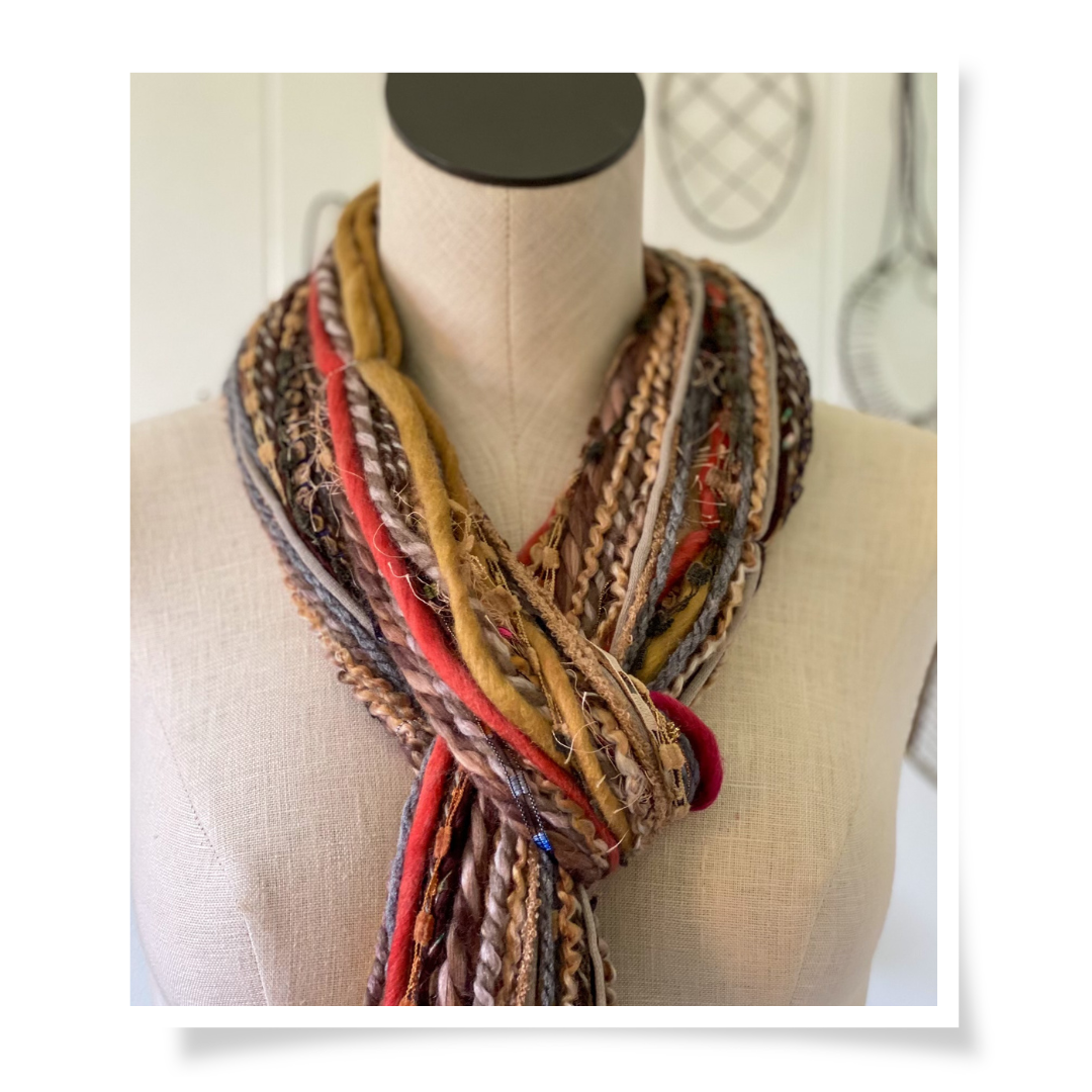 Yarn Scarves - Desert Sunset