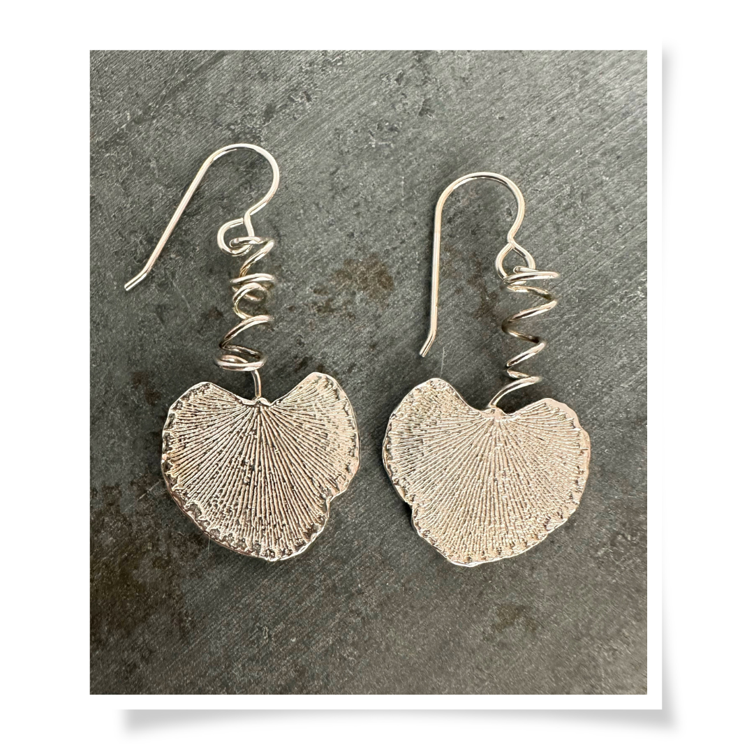 Jewelry - Ginkgo Leaf Earrings